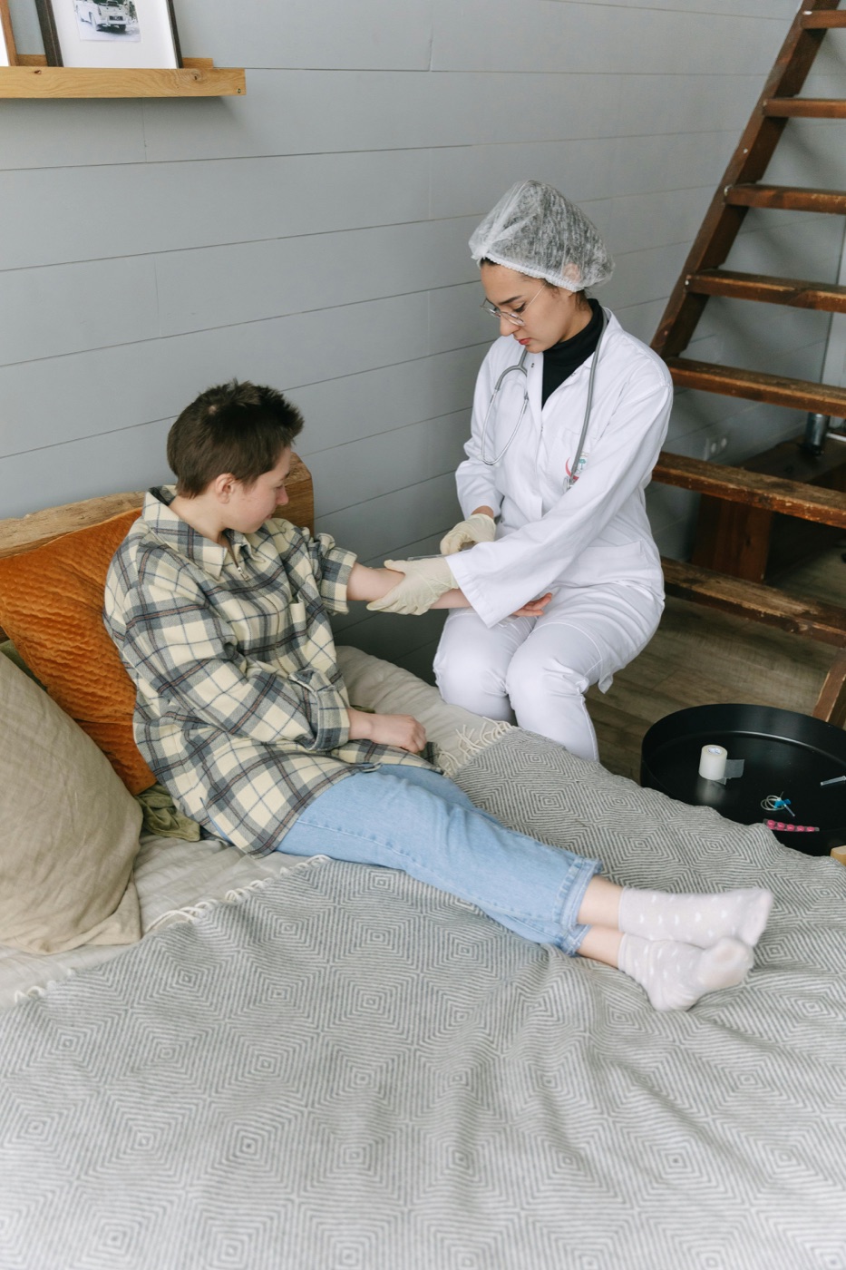 Professional healthcare support at home